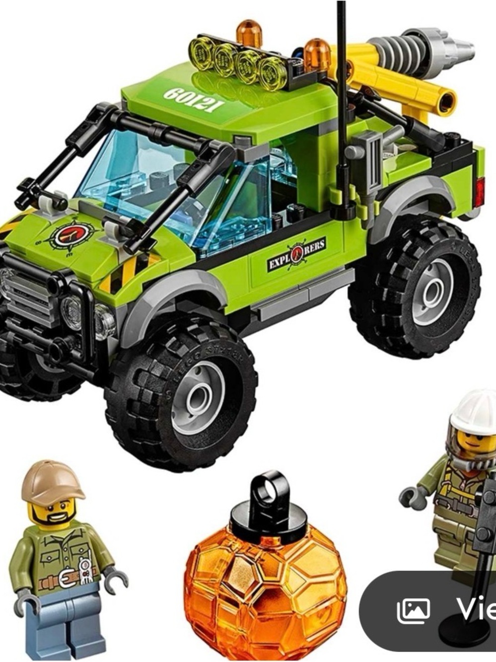 Lego City volcano exploration truck-60121 - Picture 2 of 3